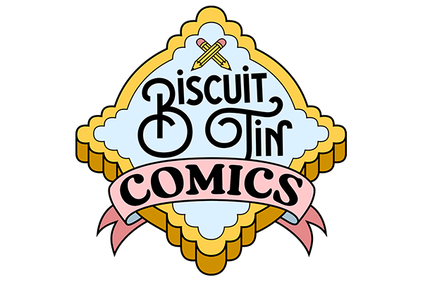 Biscuit tin comics